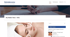 Desktop Screenshot of myhiddenvoice.com